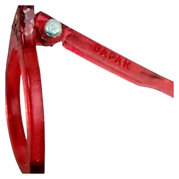 Vintage Tammy Doll Red Cat Eyes Glasses Ideal 1960s Marked Japan - Picture 6 of 7